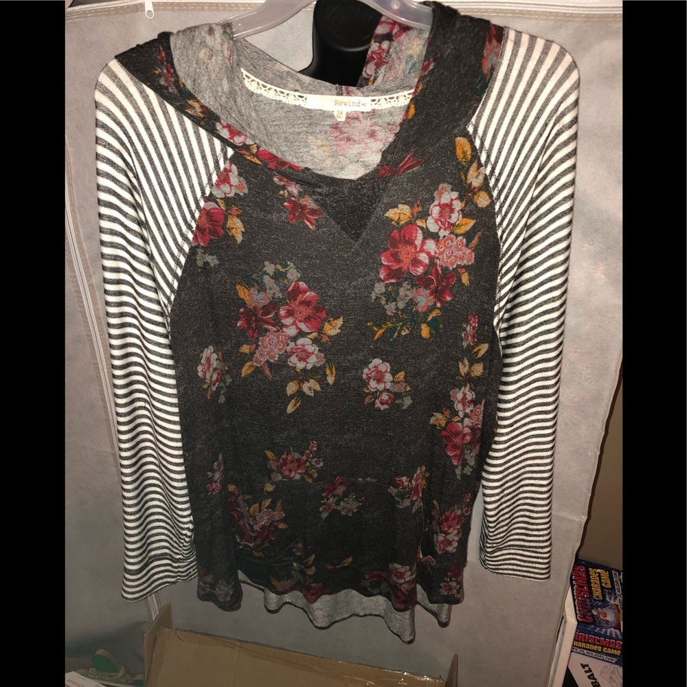 Rewind Hoodie Top